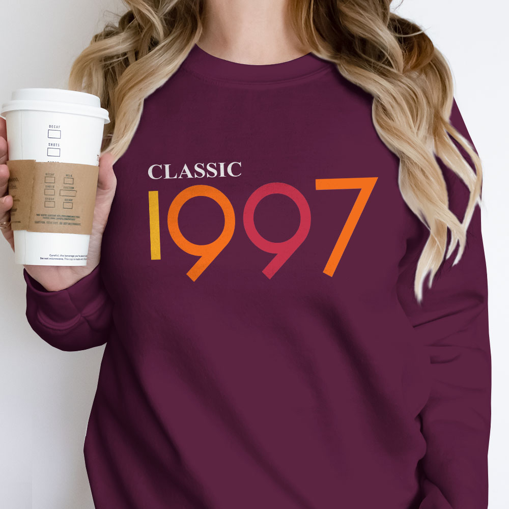 Classic 1997 Birthday Sweatshirt