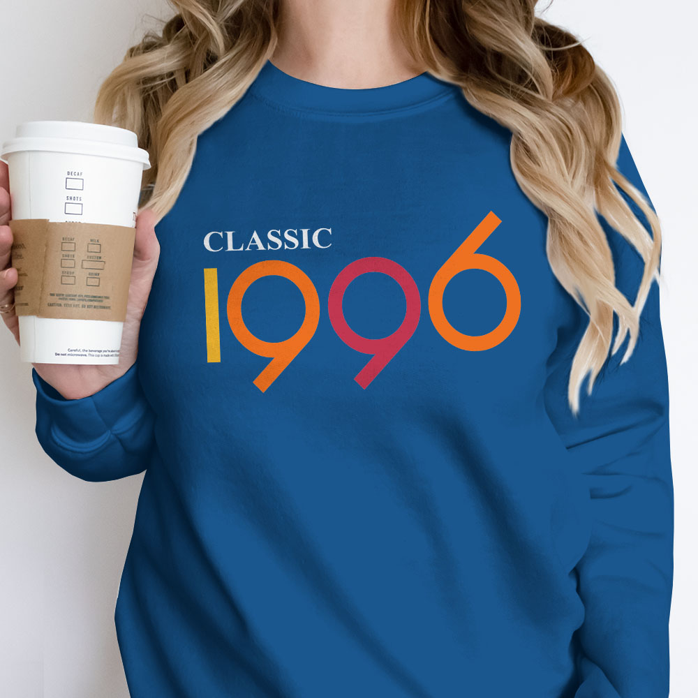 Classic 1996 Birthday Sweatshirt