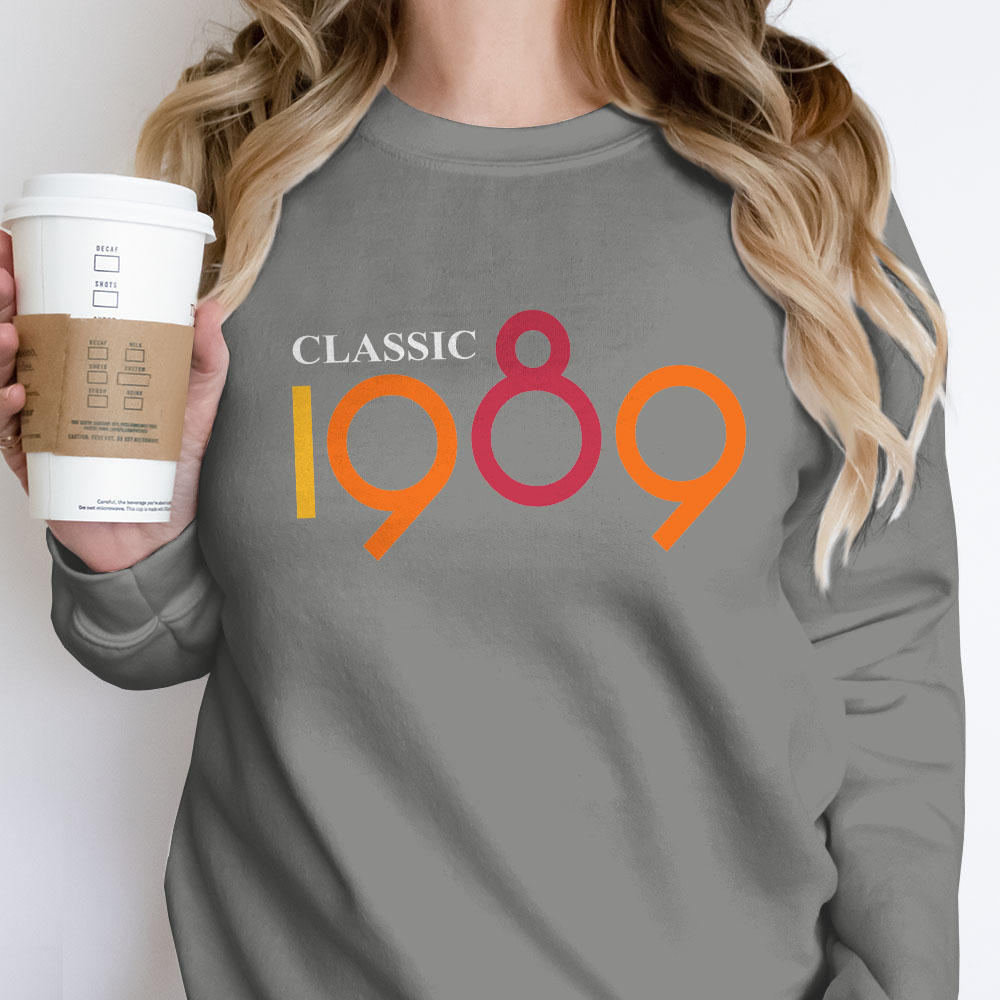 Classic 1989 Birthday Sweatshirt