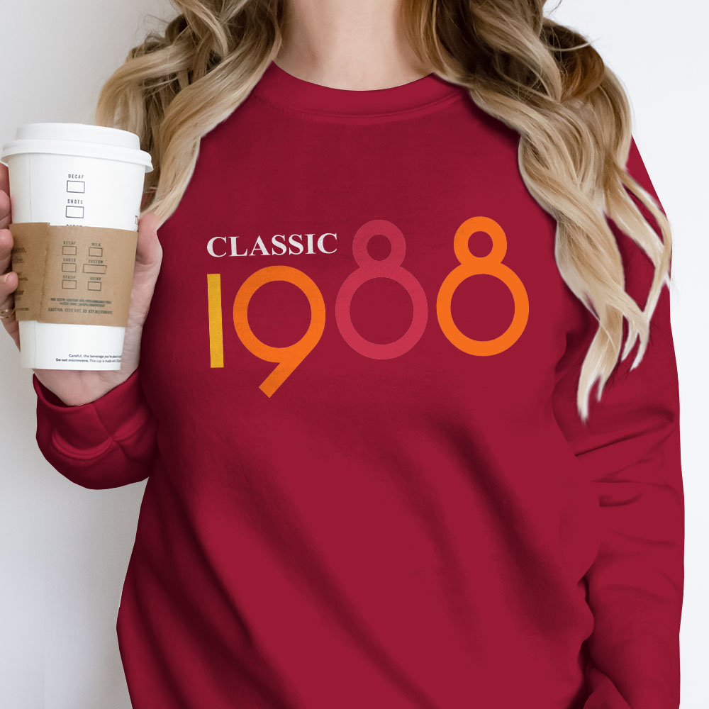 Classic 1988 Birthday Sweatshirt