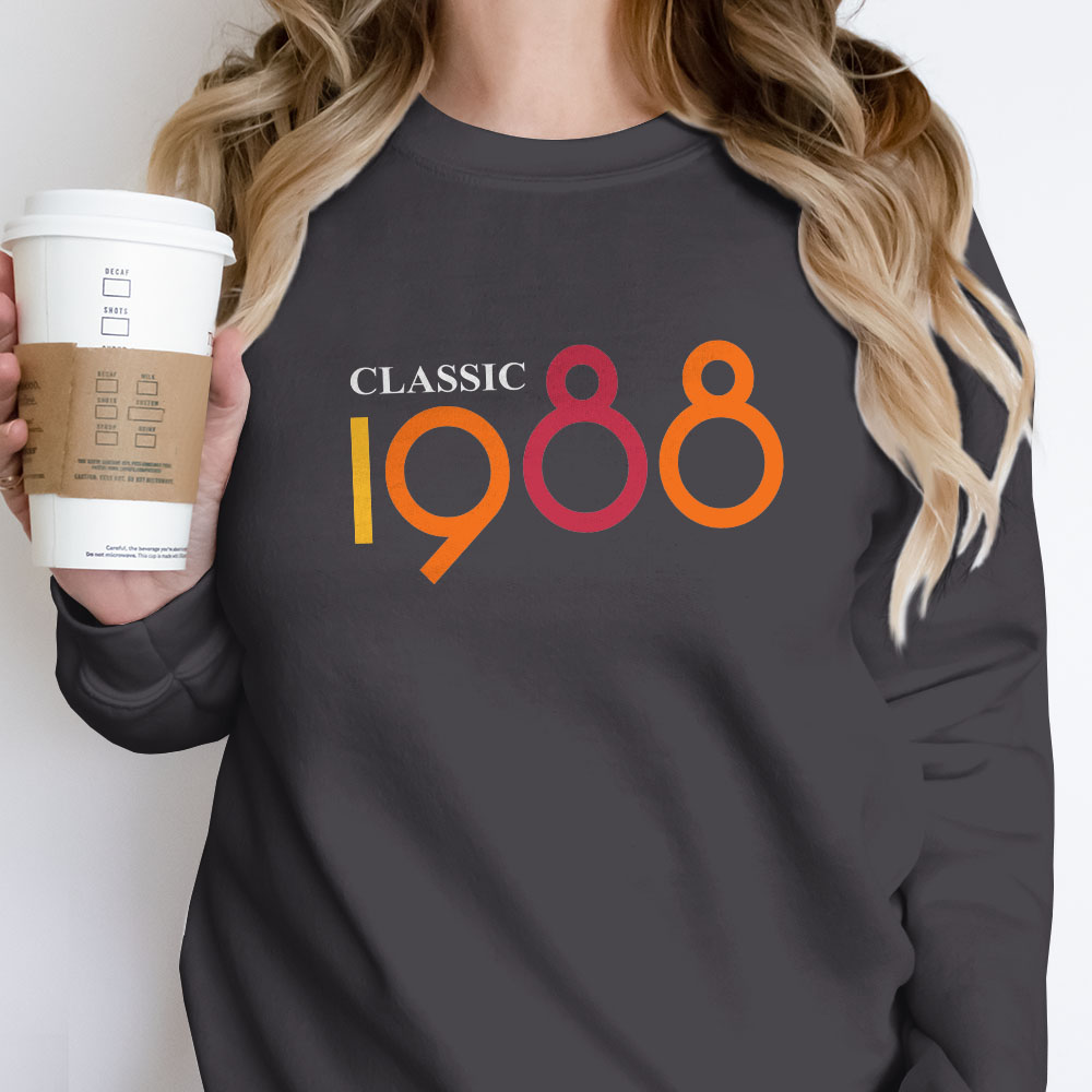 Classic 1988 Birthday Sweatshirt