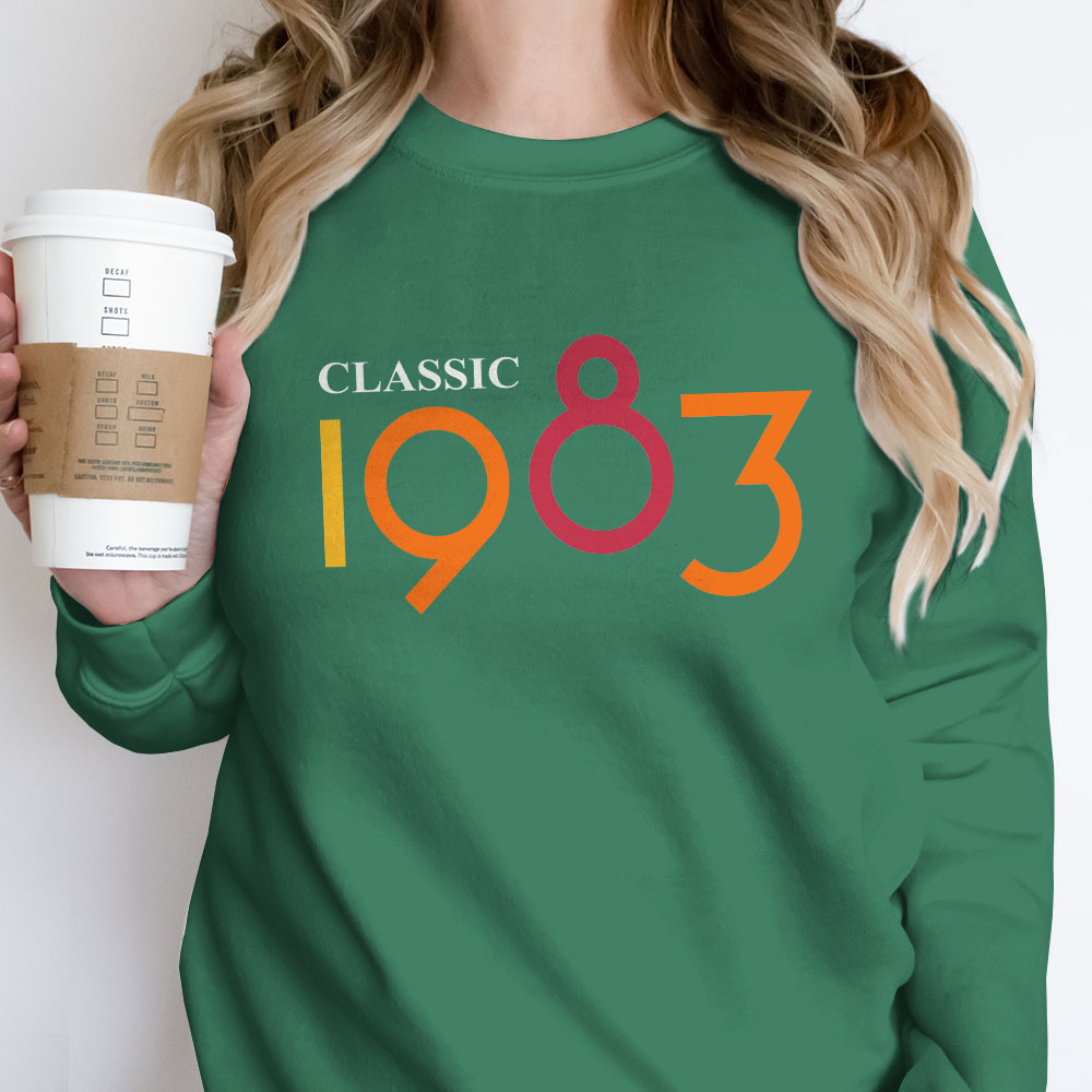 Classic 1983 Birthday Sweatshirt