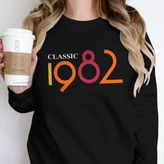 Classic 1982 Birthday Sweatshirt