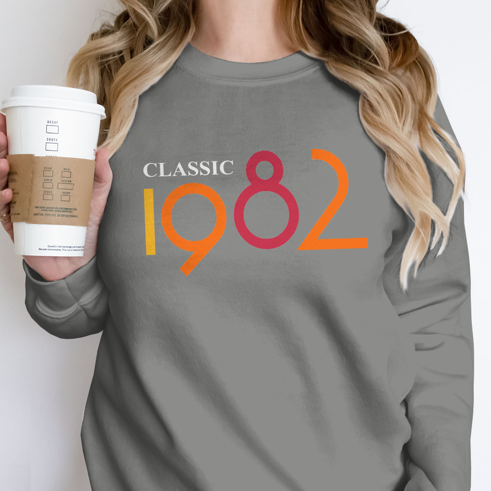 Classic 1982 Birthday Sweatshirt