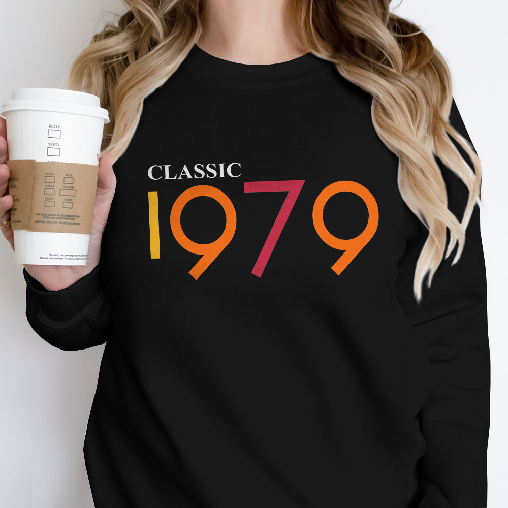 Classic 1979 Birthday Sweatshirt