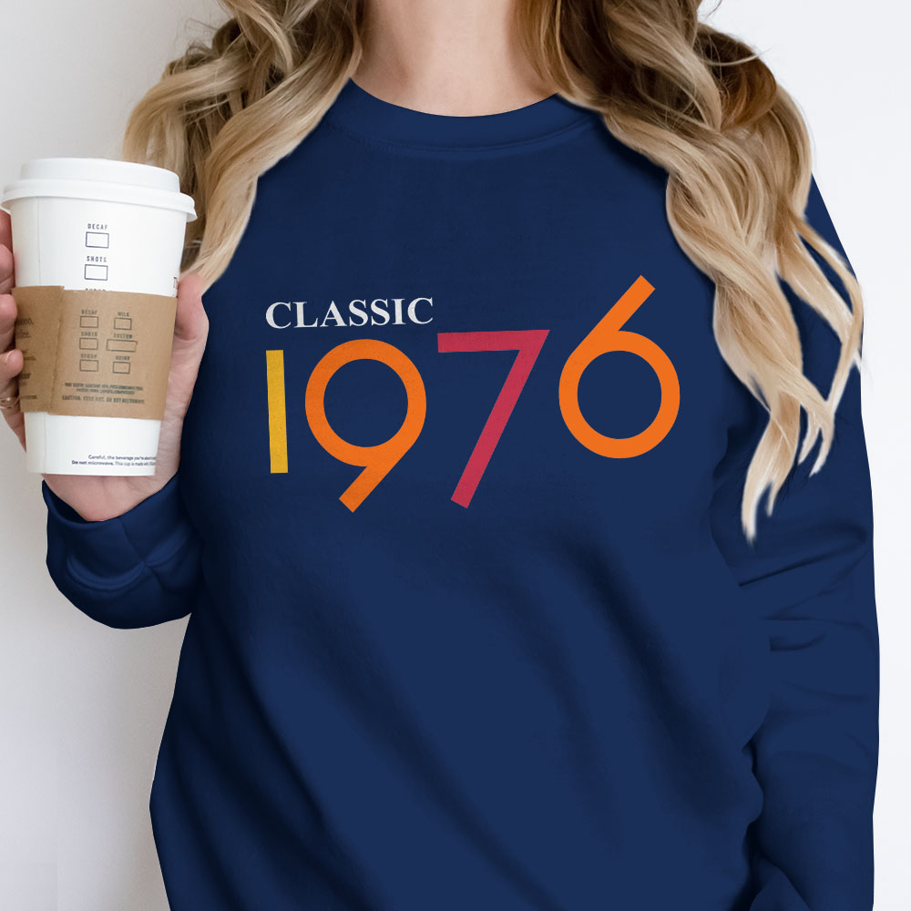 Classic 1976 Birthday Sweatshirt