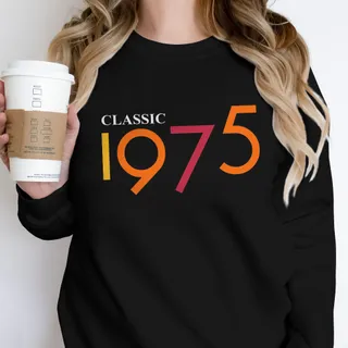 Classic 1975 Birthday Sweatshirt