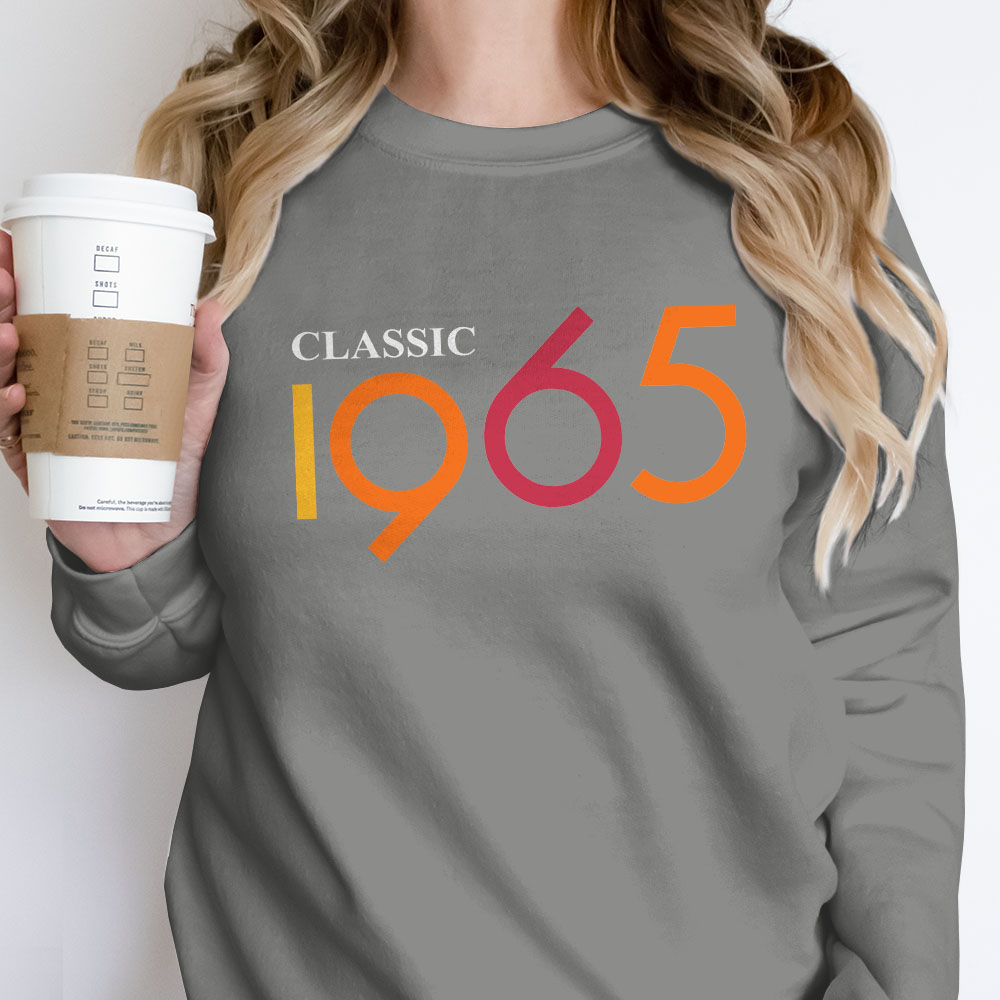 Classic 1965 Birthday Sweatshirt