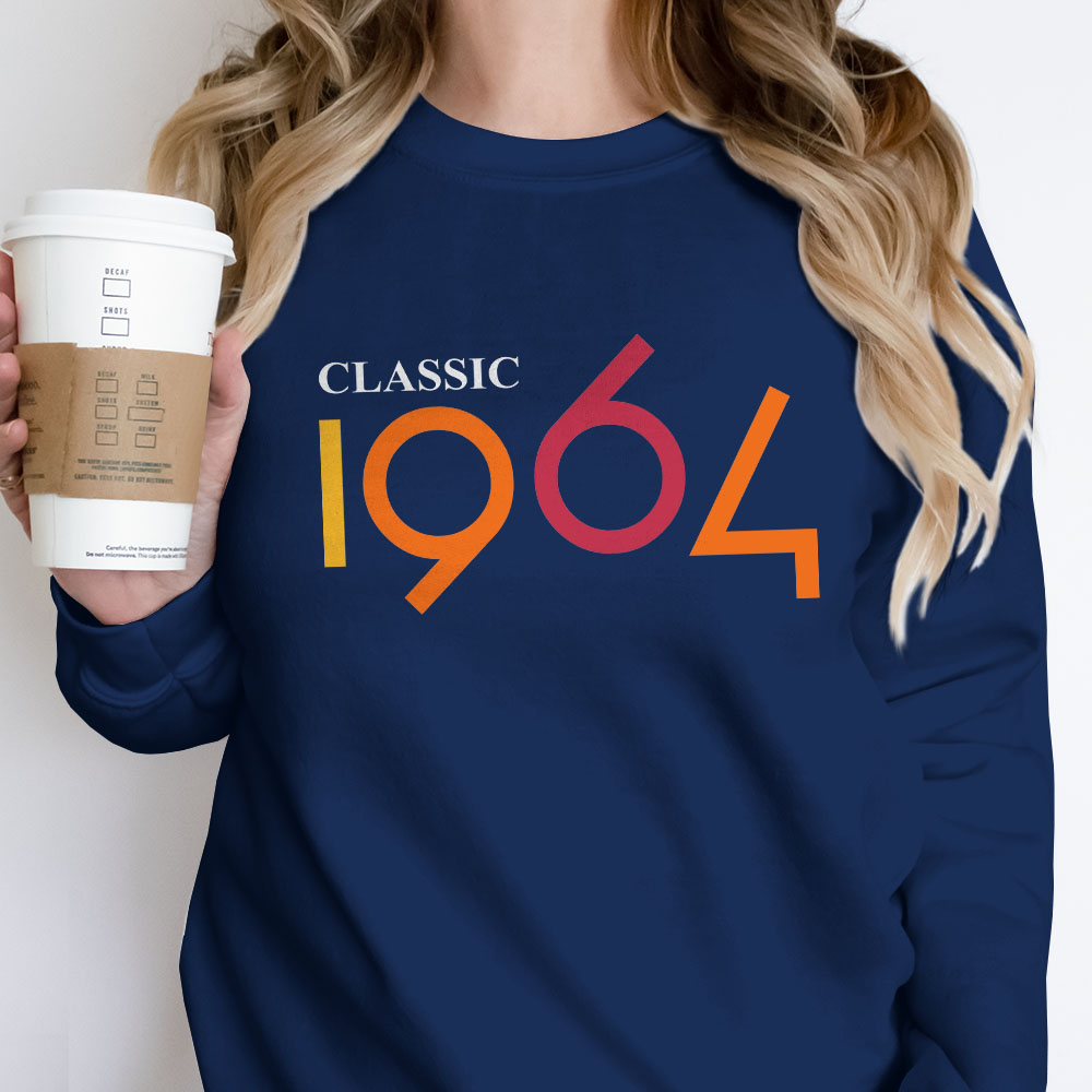 Classic 1964 Birthday Sweatshirt