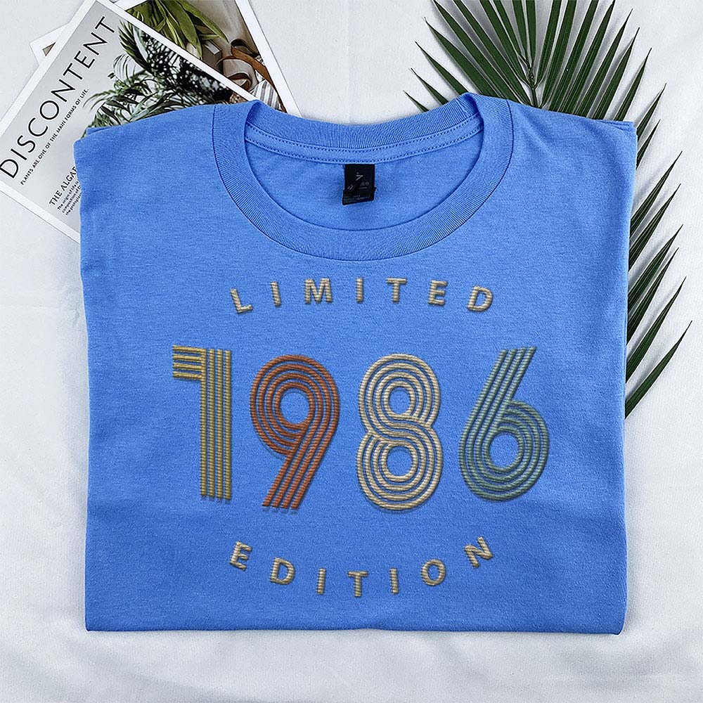 Limited Edition 1986 Embroidered T-Shirt