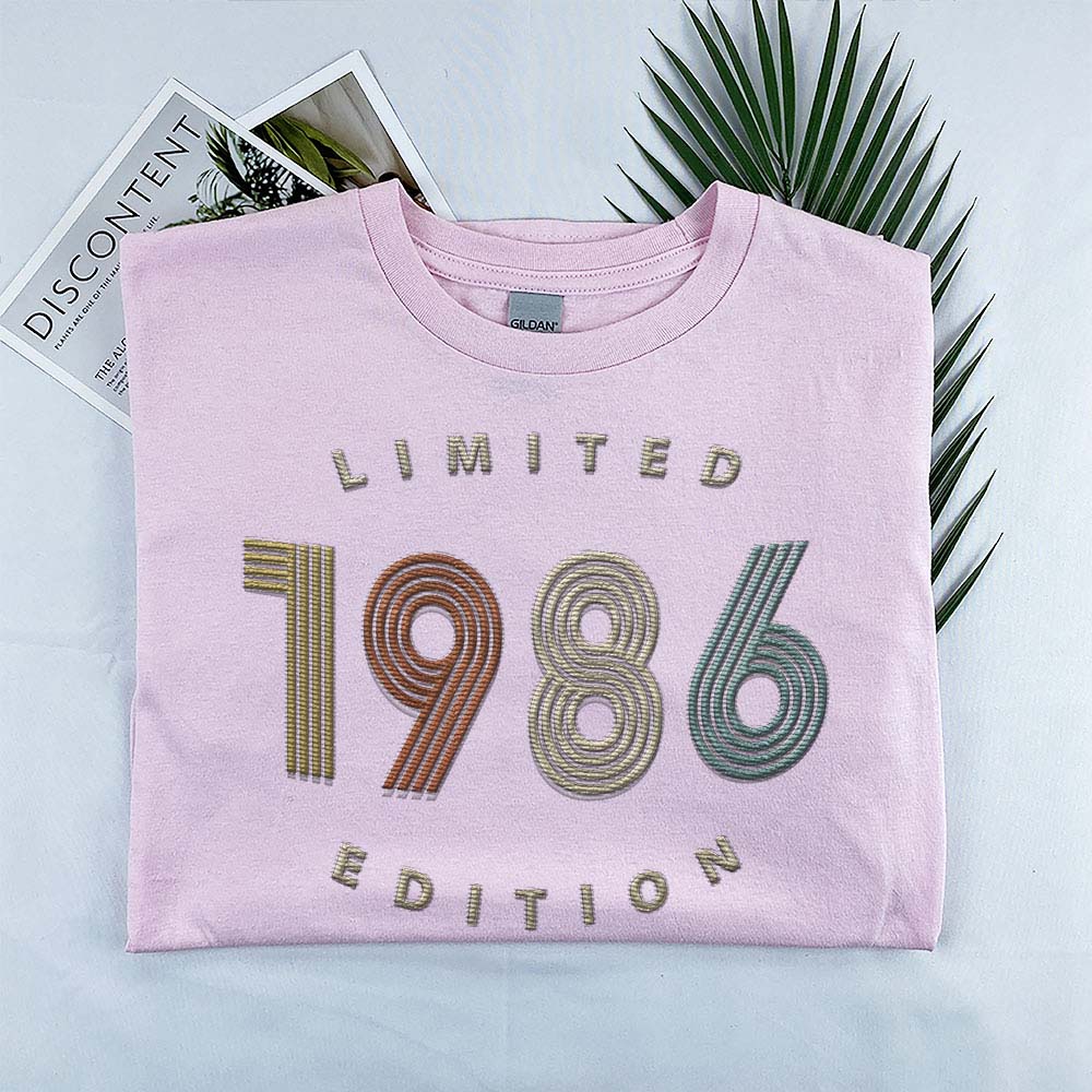 Limited Edition 1986 Embroidered T-Shirt