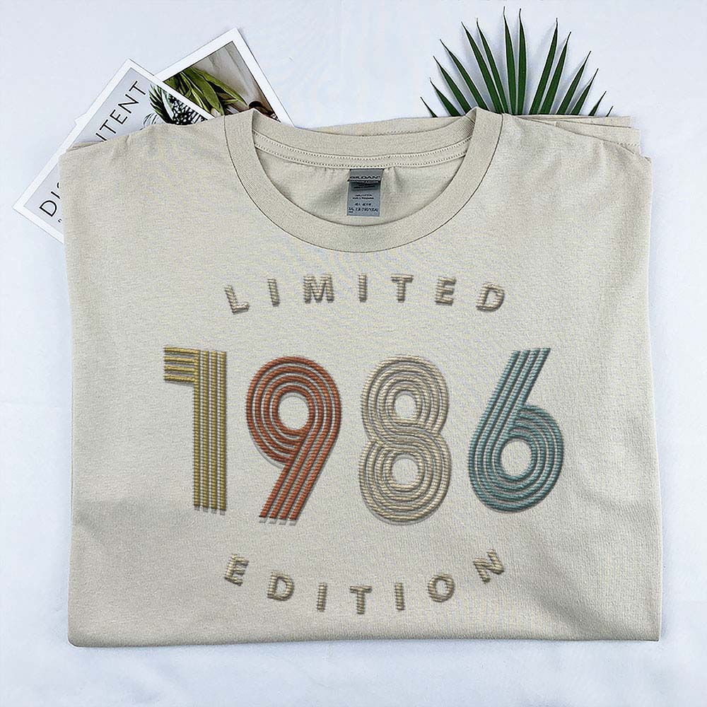 Limited Edition 1986 Embroidered T-Shirt
