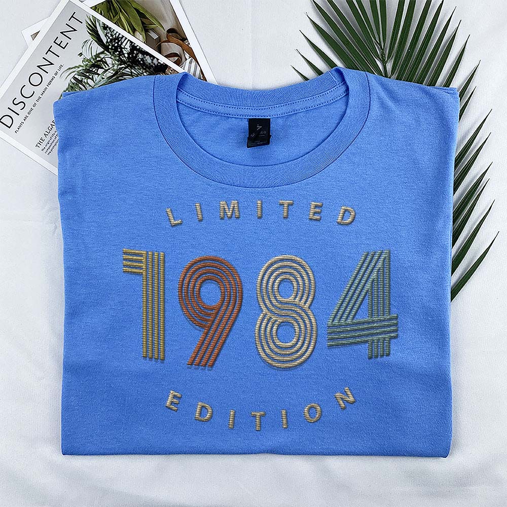 Limited Edition 1984 Embroidered T-Shirt Limited Edition 1984 Embroidered T-Shirt