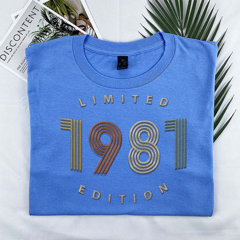 Limited Edition 1981 Embroidered T-Shirt
