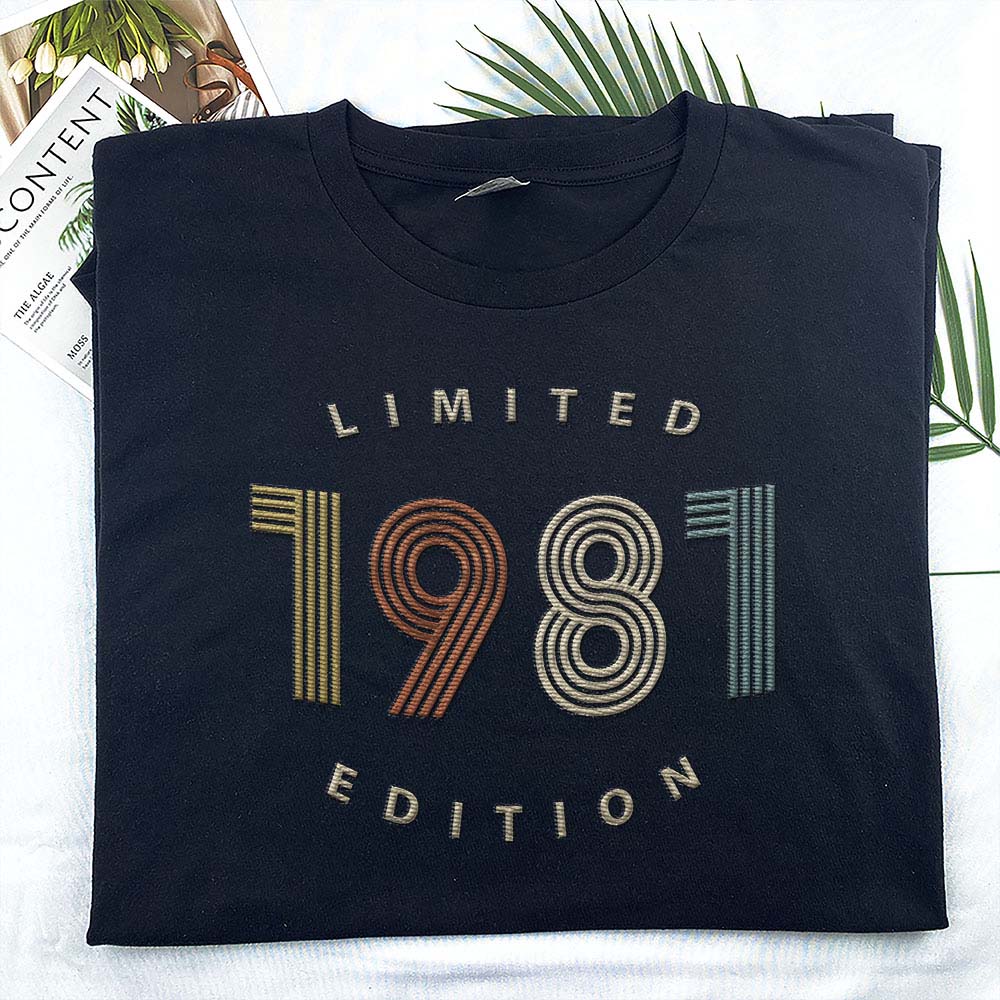 Limited Edition 1981 Embroidered T-Shirt