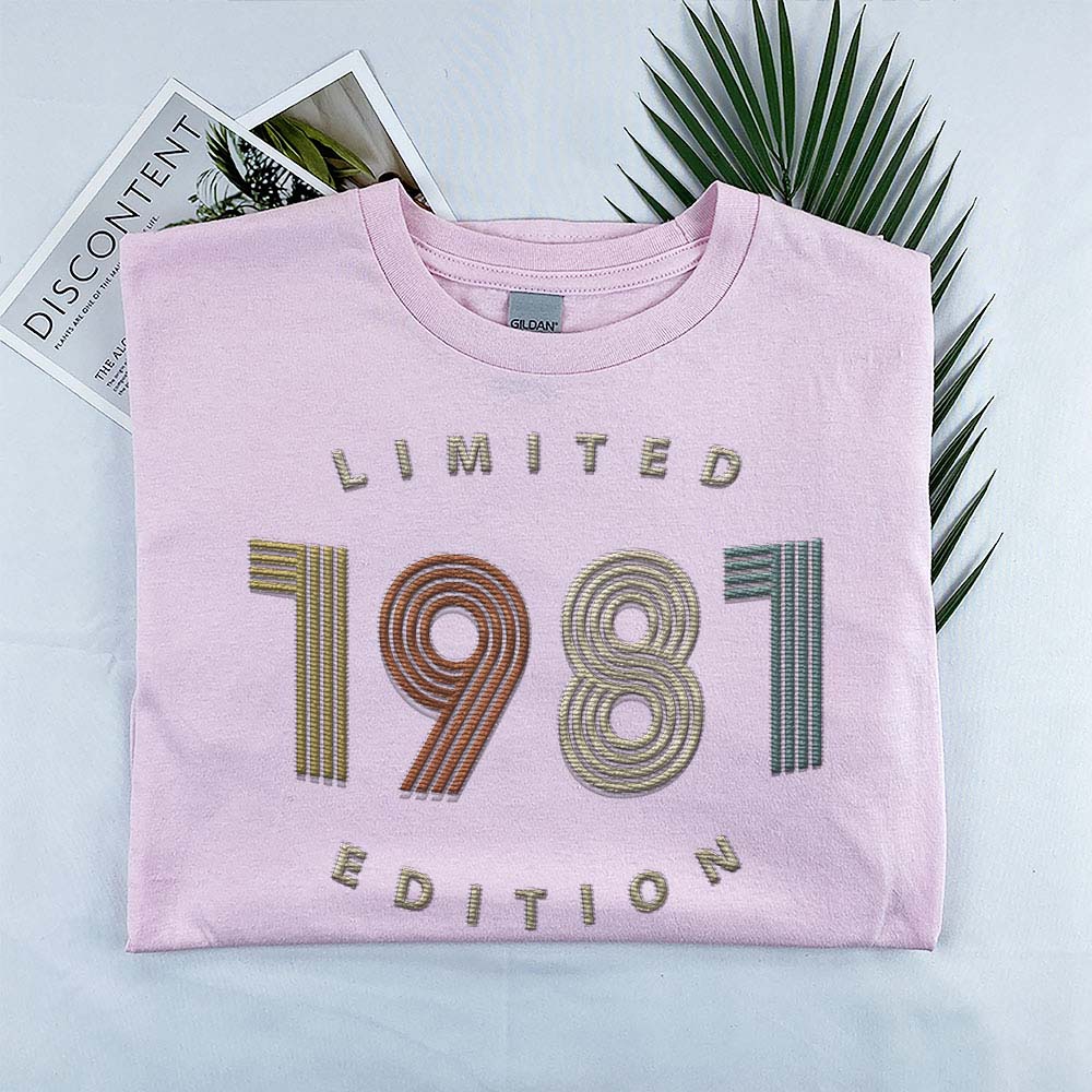 Limited Edition 1981 Embroidered T-Shirt