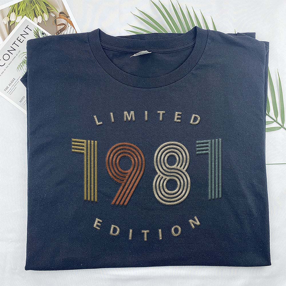 Limited Edition 1981 Embroidered T-Shirt