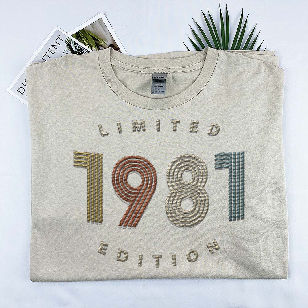 Limited Edition 1981 Embroidered T-Shirt