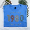 Limited Edition 1980 Embroidered T-Shirt