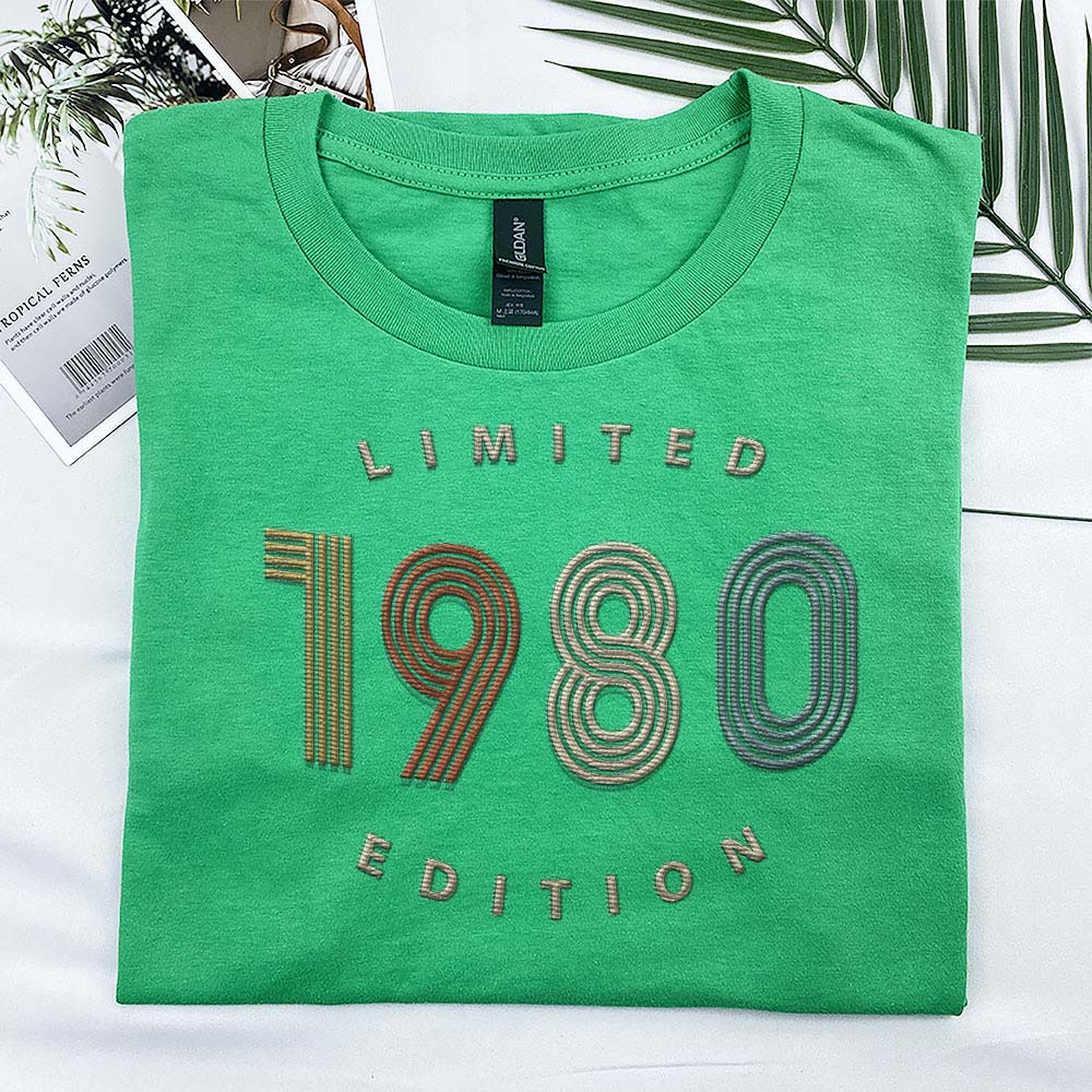 Limited Edition 1980 Embroidered T-Shirt