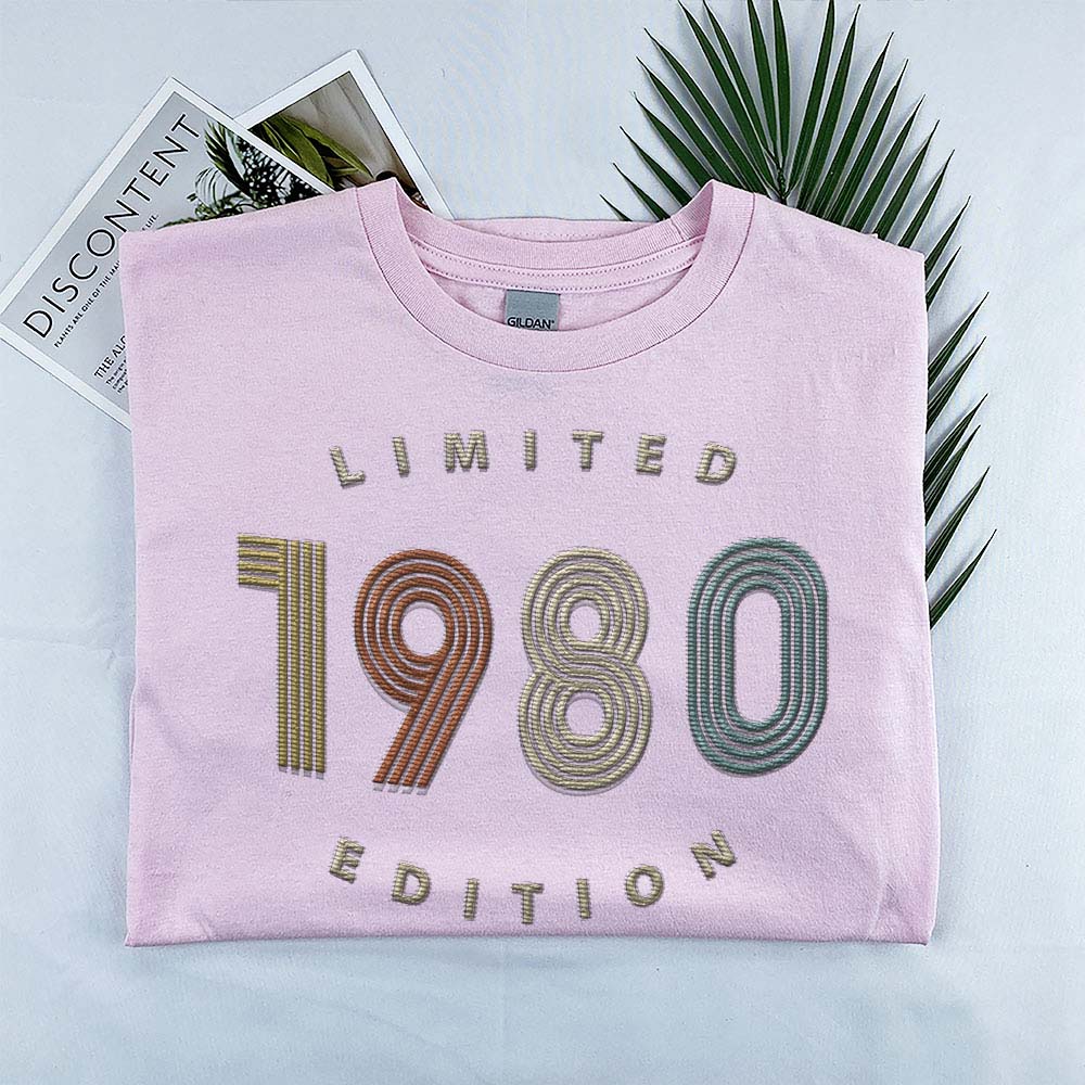Limited Edition 1980 Embroidered T-Shirt