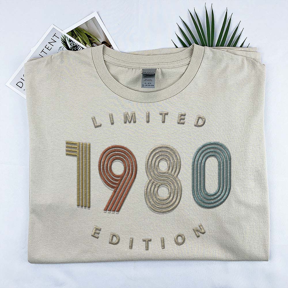 Limited Edition 1980 Embroidered T-Shirt