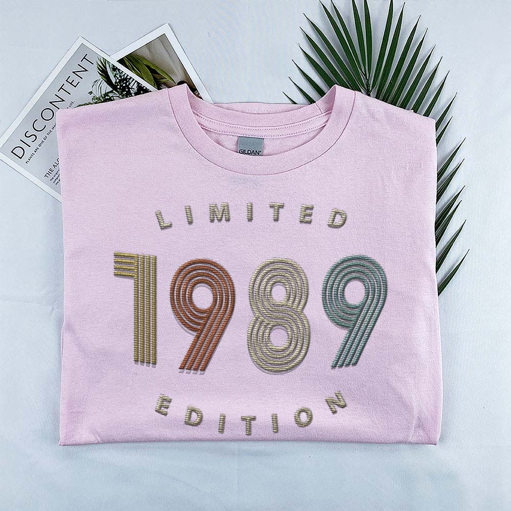 Limited Edition 1989 Embroidered T-Shirt Limited Edition 1989 Embroidered T-Shirt