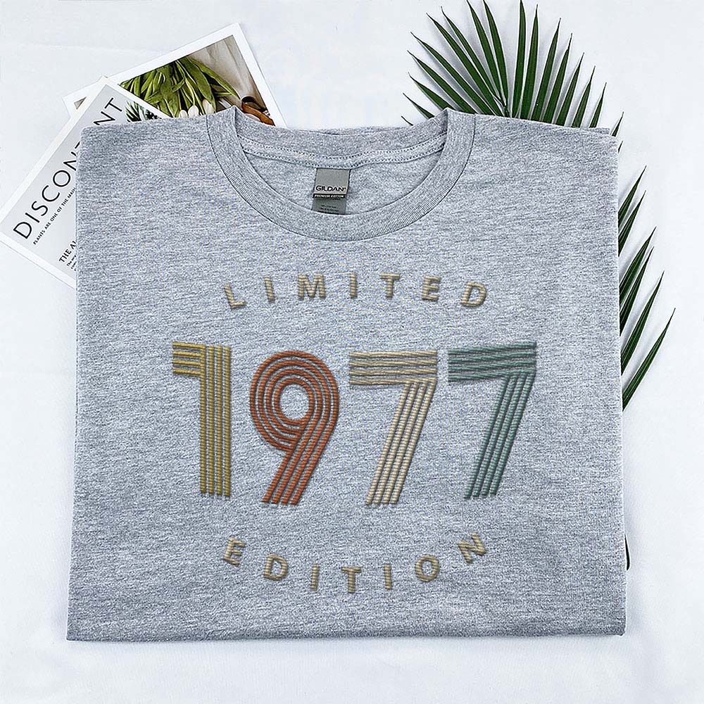 Limited Edition 1977 Embroidered T-Shirt
