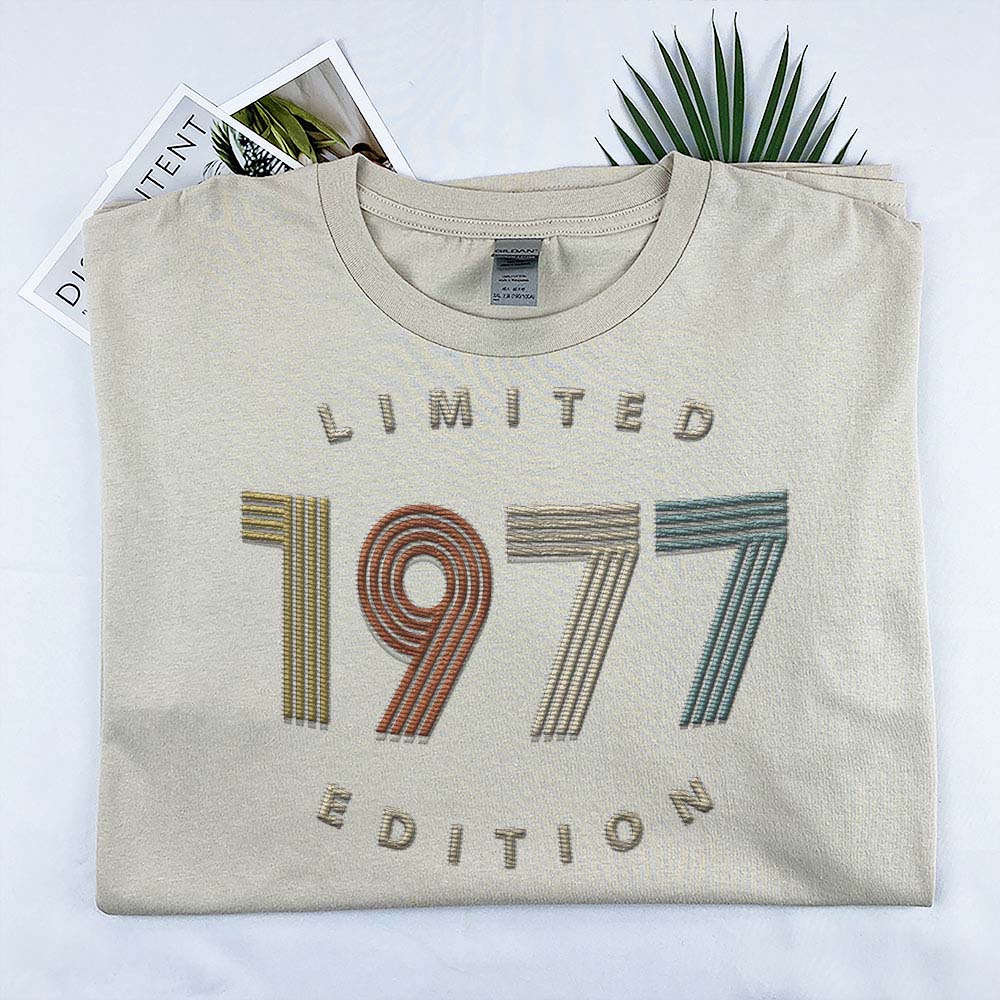 Limited Edition 1977 Embroidered T-Shirt