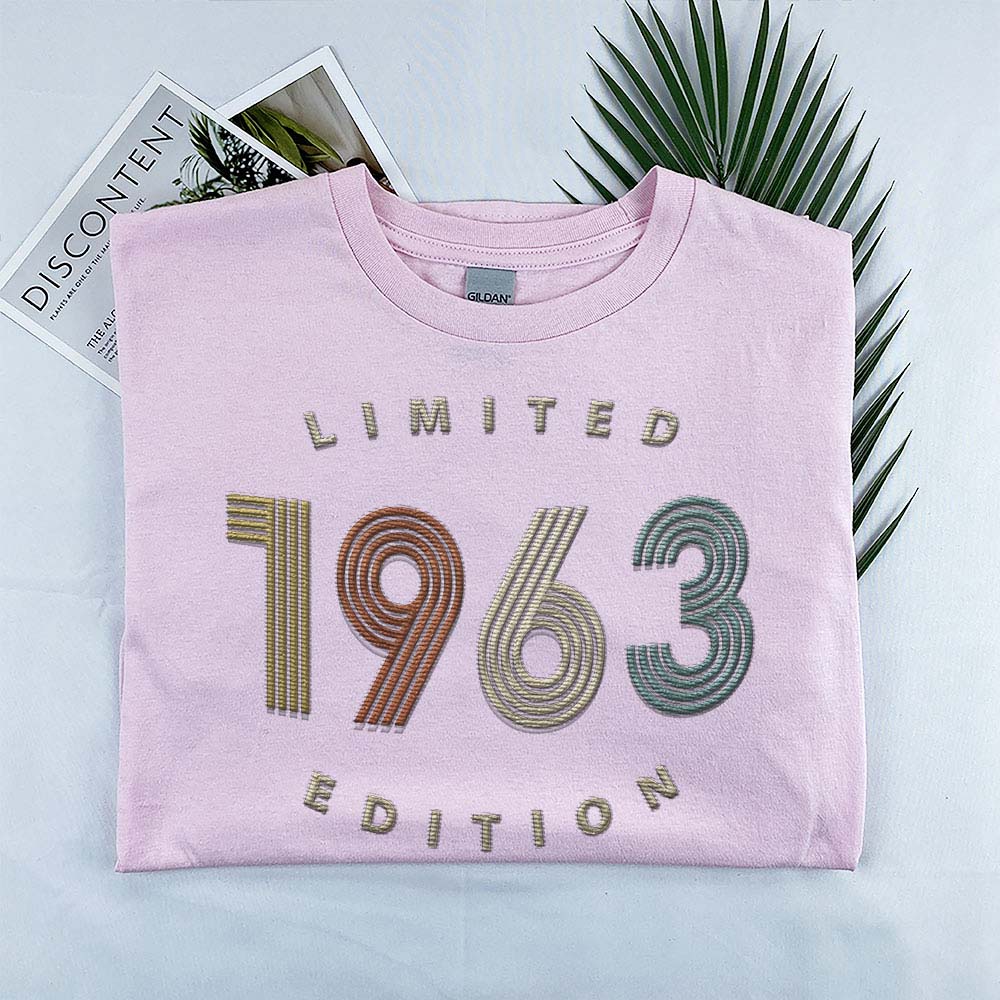 Limited Edition 1963 Embroidered T-Shirt Limited Edition 1963 Embroidered T-Shirt