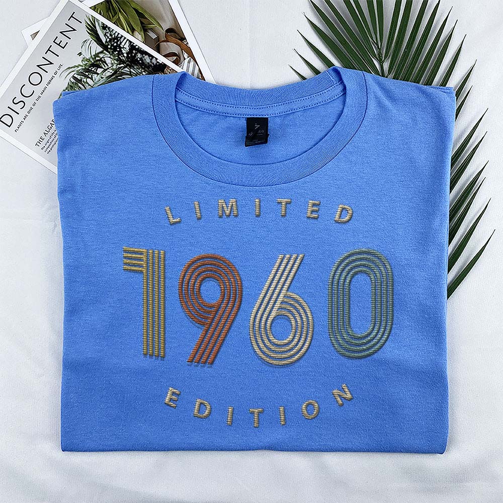 Limited Edition 1960 Embroidered T-Shirt Limited Edition 1960 Embroidered T-Shirt