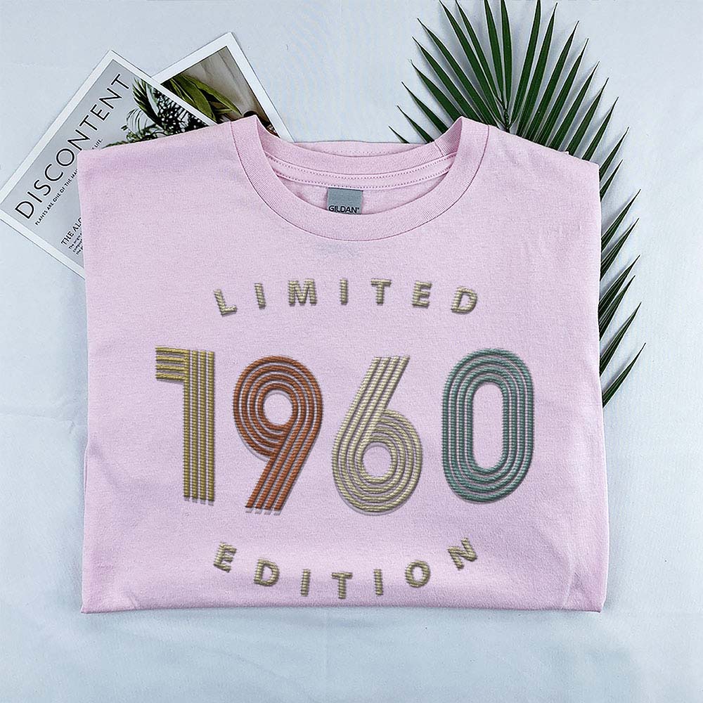 Limited Edition 1960 Embroidered T-Shirt Limited Edition 1960 Embroidered T-Shirt