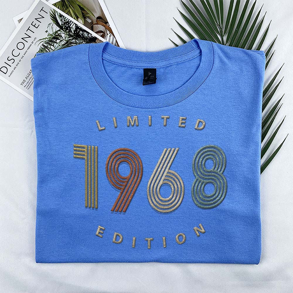 Limited Edition 1968 Embroidered T-Shirt Limited Edition 1968 Embroidered T-Shirt