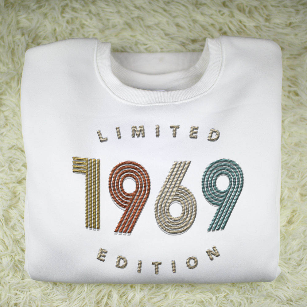 Limited Edition 1969 Embroidered Sweatshirt