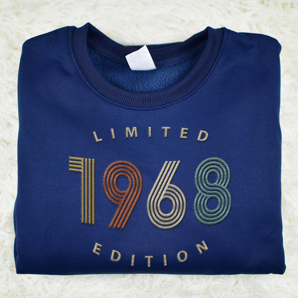 Limited Edition 1968 Embroidered Sweatshirt