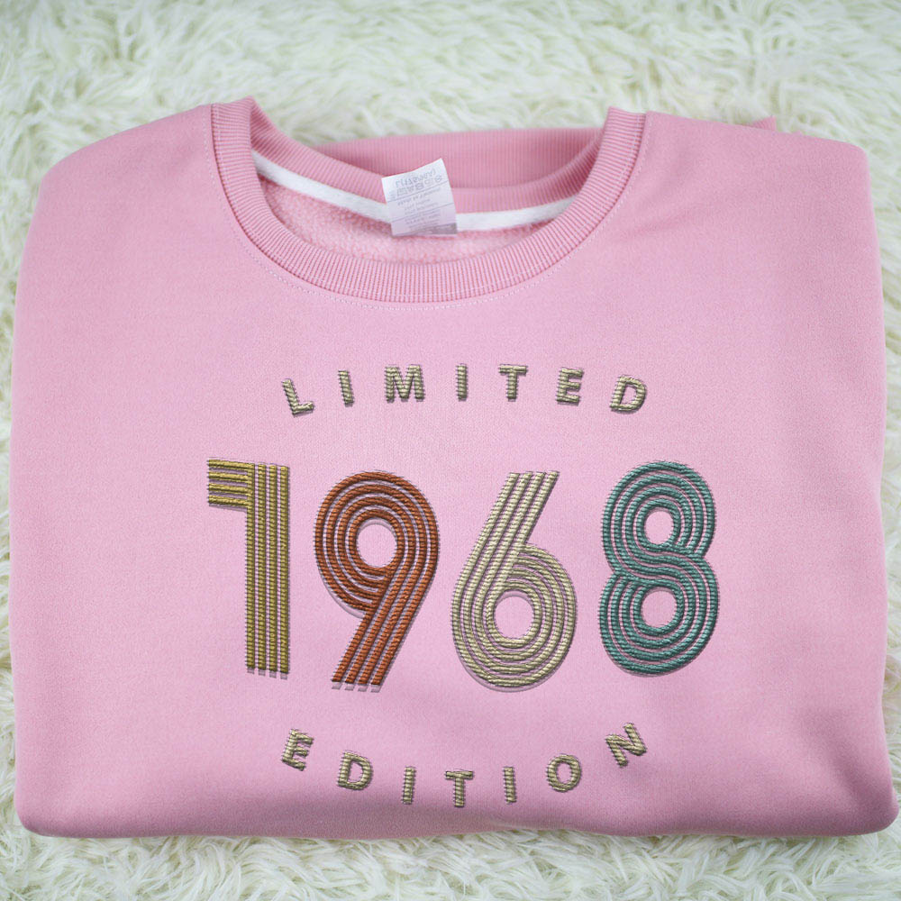 Limited Edition 1968 Embroidered Sweatshirt