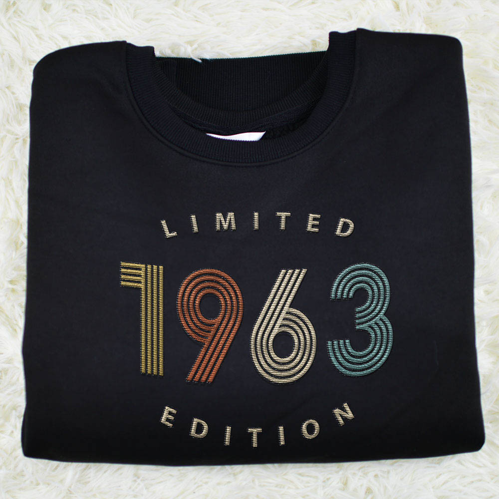 Limited Edition 1963 Embroidered Sweatshirt