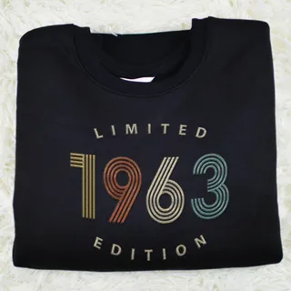 Limited Edition 1963 Embroidered Sweatshirt
