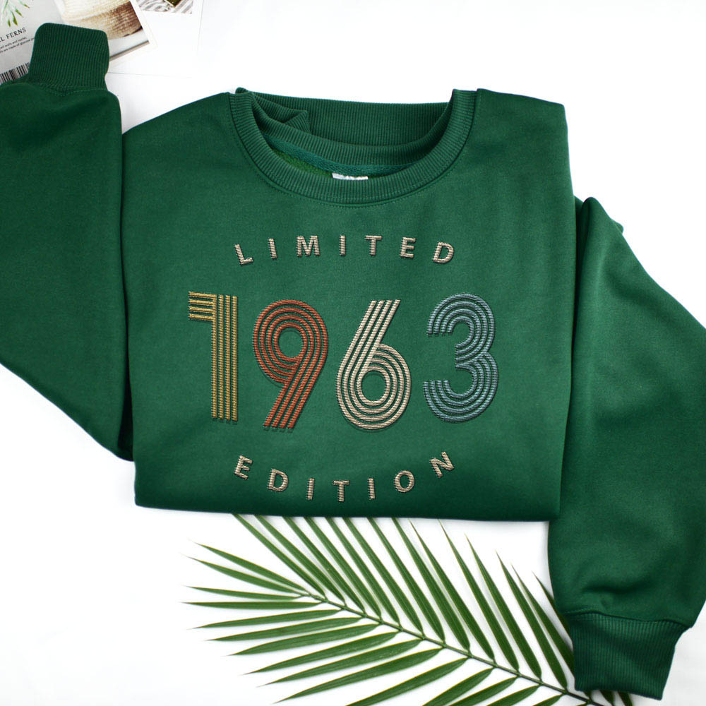 Limited Edition 1963 Embroidered Sweatshirt