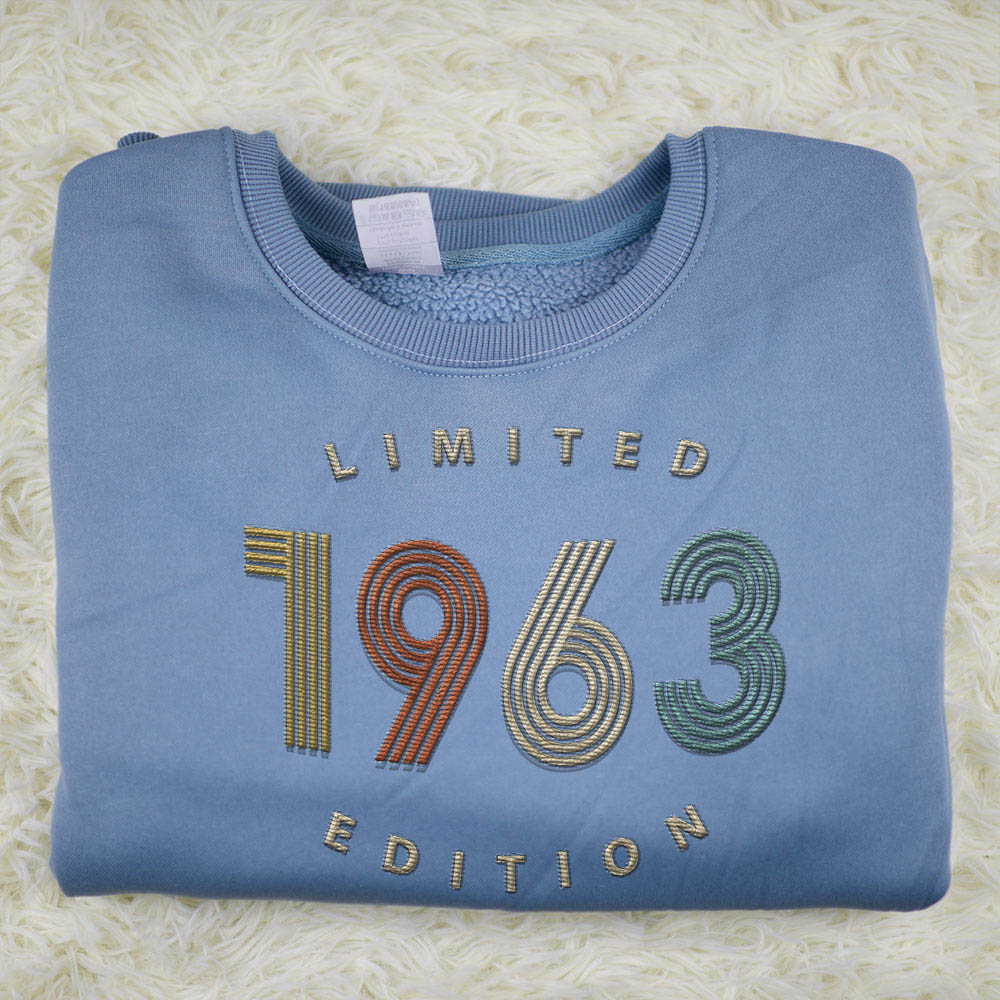 Limited Edition 1963 Embroidered Sweatshirt