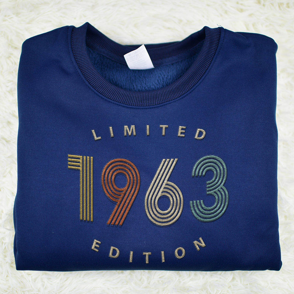 Limited Edition 1963 Embroidered Sweatshirt
