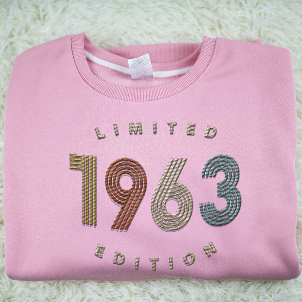 Limited Edition 1963 Embroidered Sweatshirt
