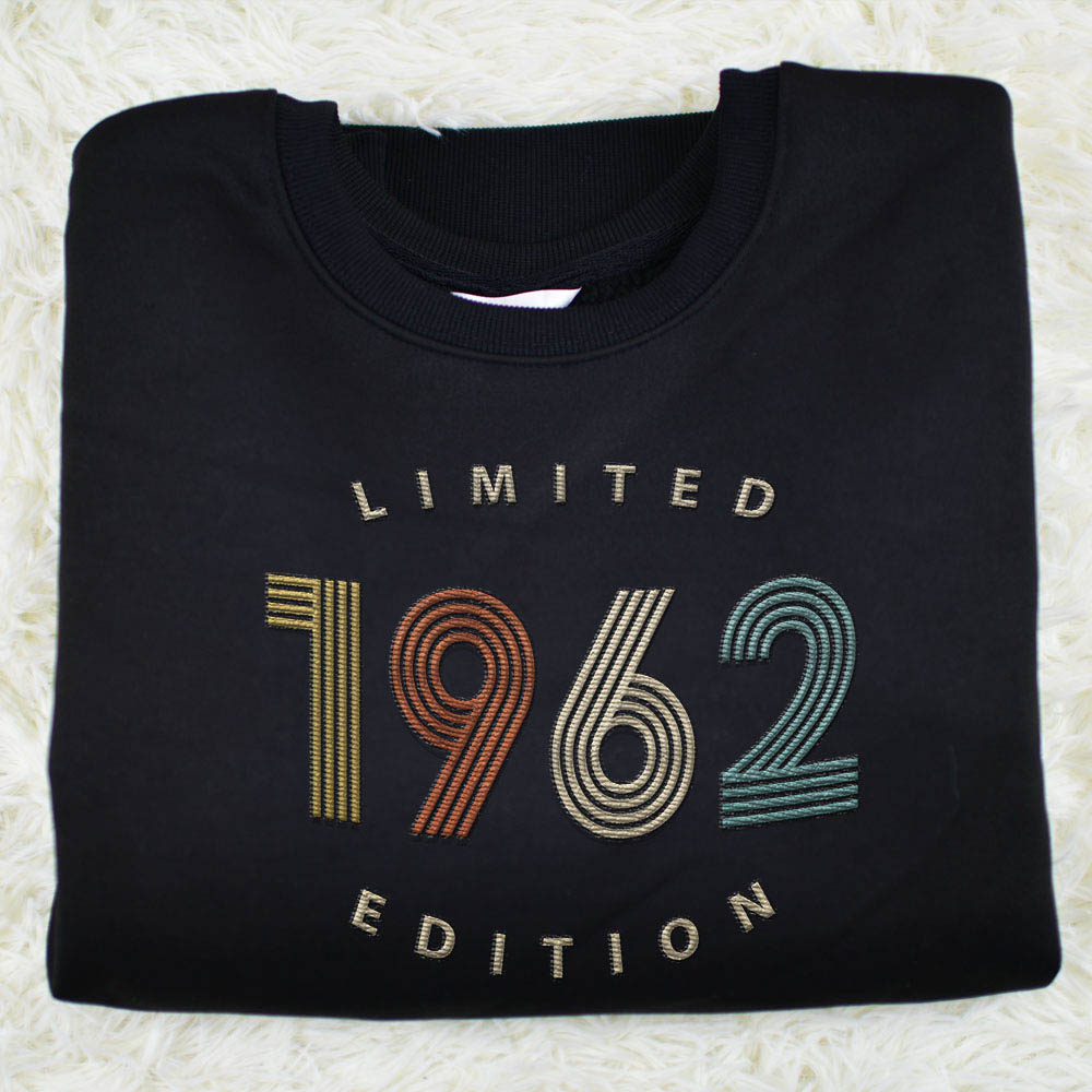 Limited Edition 1962 Embroidered Sweatshirt