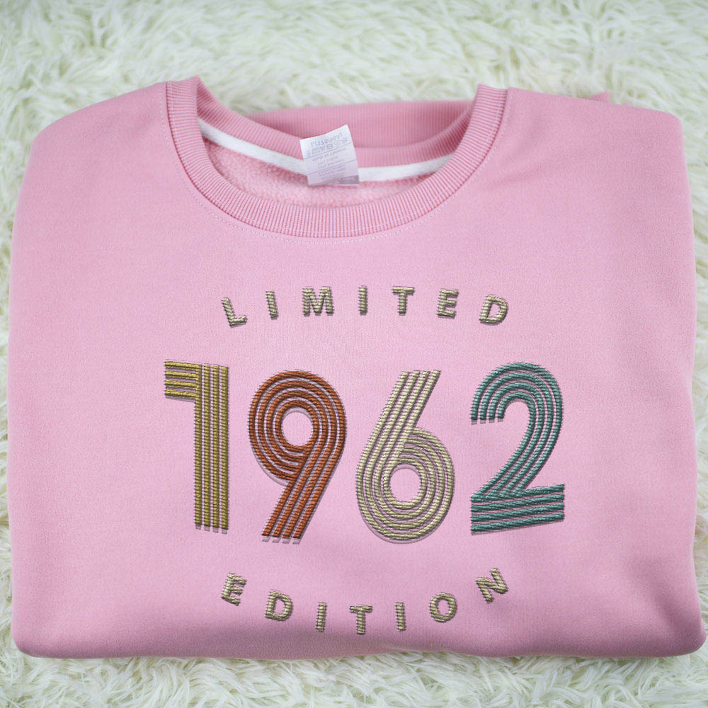Limited Edition 1962 Embroidered Sweatshirt
