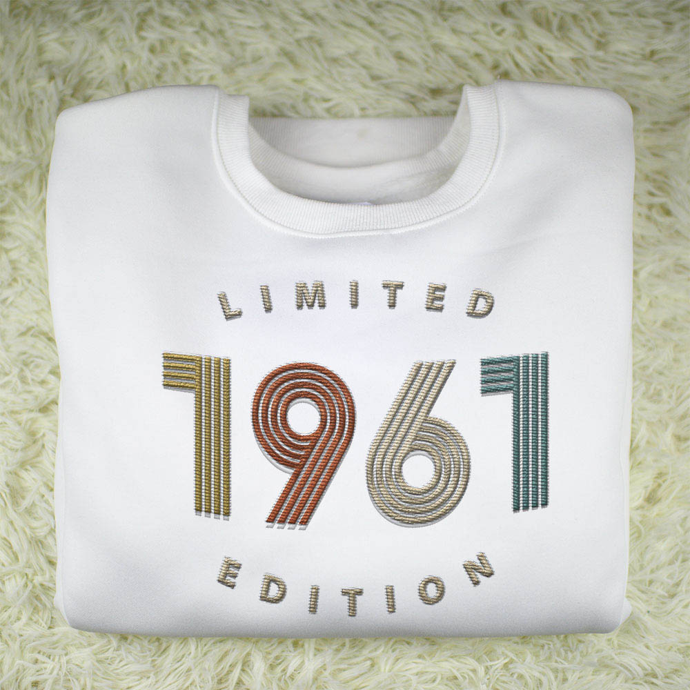 Limited Edition 1961 Embroidered Sweatshirt