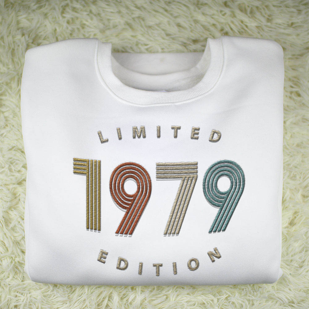 Limited Edition 1979 Embroidered Sweatshirt