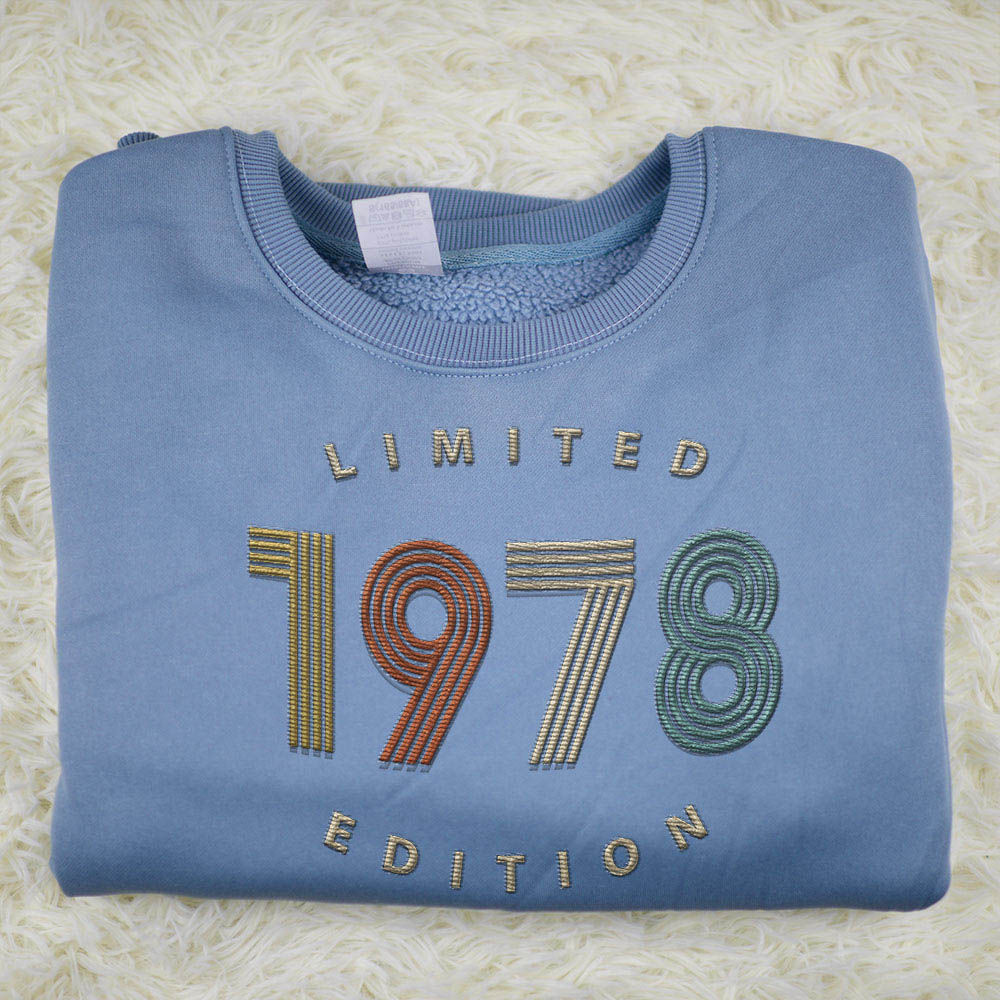 Limited Edition 1978 Embroidered Sweatshirt