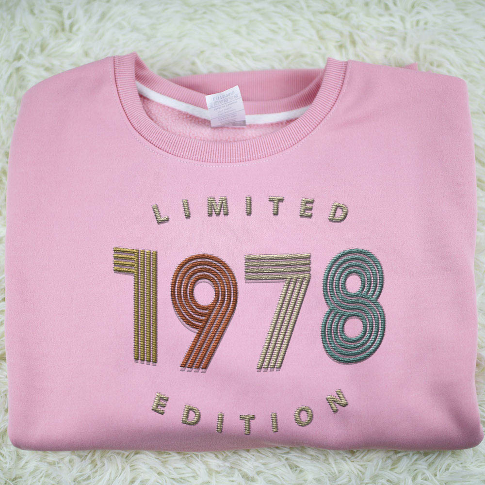 Limited Edition 1978 Embroidered Sweatshirt