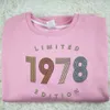 Limited Edition 1978 Embroidered Sweatshirt