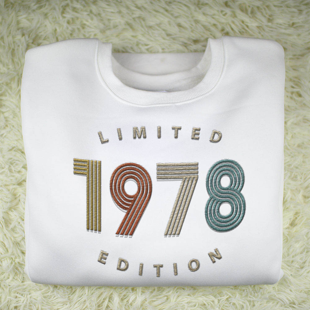 Limited Edition 1978 Embroidered Sweatshirt
